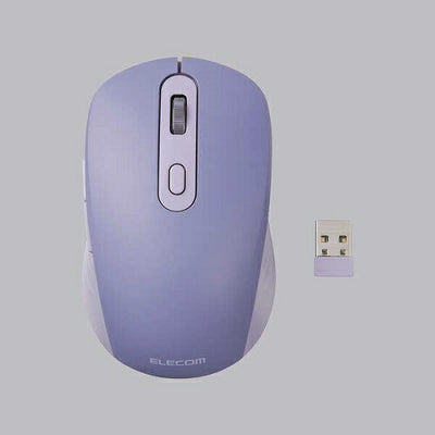 OSMOD Six USB無線/Bluetooth 充電静音マウス [6ボタン/Mサイズ] ブルー エレコム M-MY35MBSXBU