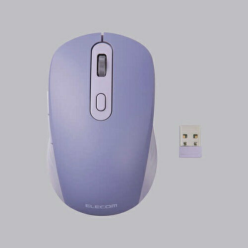 OSMOD Six USB無線/Bluetooth 充電静音マウス [6ボタン/Mサイズ] ブルー エレコム M-MY35MBSXBU