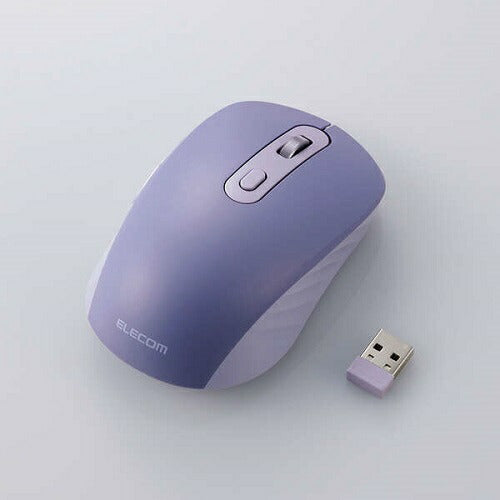 OSMOD Six USB無線/Bluetooth 充電静音マウス [6ボタン/Mサイズ] ブルー エレコム M-MY35MBSXBU