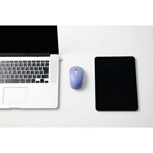 OSMOD Six USB無線/Bluetooth 充電静音マウス [6ボタン/Mサイズ] ブルー エレコム M-MY35MBSXBU