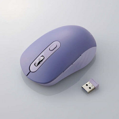 OSMOD Six USB無線/Bluetooth 充電静音マウス [6ボタン/Mサイズ] ブルー エレコム M-MY35MBSXBU