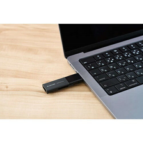 USB Type-C(TM) USB-Aコネクター対応外付けポータブルSSD 250GB ブラック エレコム ESD-EWB0250GBKR