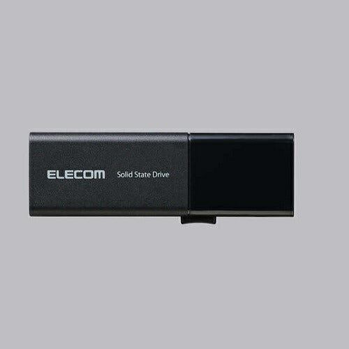 USB Type-C(TM) USB-Aコネクター対応外付けポータブルSSD 250GB ブラック エレコム ESD-EWB0250GBKR