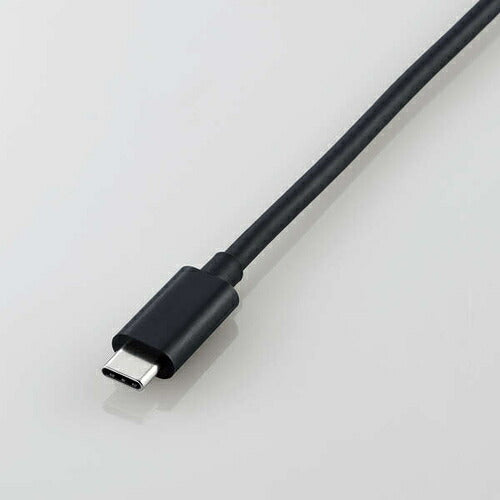 USB Type-C ドッキングステーション 5-in-1 薄型 ハブ PD 85W出力 急速充電 USB-C×2 USB-A×2 HDMI×1 ブラック エレコム DST-050BPBK
