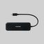 USB Type-C ドッキングステーション 5-in-1 薄型 ハブ PD 85W出力 急速充電 USB-C×2 USB-A×2 HDMI×1 ブラック エレコム DST-050BPBK