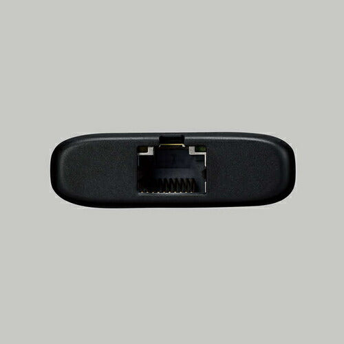 USB Type-C ドッキングステーション 7-in-1 薄型 ハブ PD 85W出力 急速充電 USB-C×1 USB-A×2 HDMI×1 SD＋microSD×1 RJ45×1 ブラック エレコム DST-070BPBK