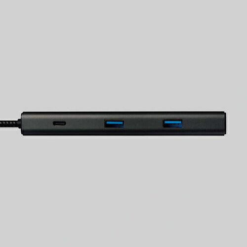 USB Type-C ドッキングステーション 10-in-1 ハブ PD 85W出力 急速充電 USB-C×2 USB-A×4 HDMI×1 SD＋microSD×1 RJ45×1 ブラック エレコム DST-100BPBK