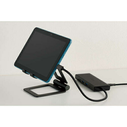 USB Type-C ドッキングステーション 10-in-1 ハブ PD 85W出力 急速充電 USB-C×2 USB-A×4 HDMI×1 SD＋microSD×1 RJ45×1 ブラック エレコム DST-100BPBK