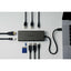 USB Type-C ドッキングステーション 10-in-1 ハブ PD 85W出力 急速充電 USB-C×2 USB-A×4 HDMI×1 SD＋microSD×1 RJ45×1 ブラック エレコム DST-100BPBK