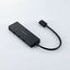 USBハブ Type-C 4ポート USB5Gbpsハブ ブラック エレコム U3HC-H040BK
