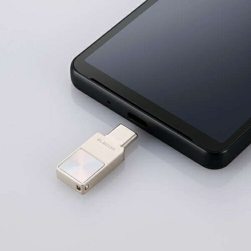USBメモリ Type-C 32GB スマホ向け 5Gbps シルバー エレコム MF-SPU3032GSV