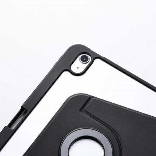 iPad A16 第10世代 フラップケース 360度回転 2アングル スリープ対応 フラップ着脱対応 ブラック エレコム TB-A25RMG360BK