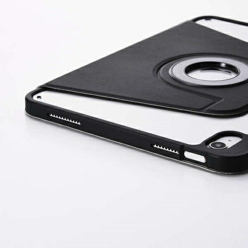 iPad A16 第10世代 フラップケース 360度回転 2アングル スリープ対応 フラップ着脱対応 ブラック エレコム TB-A25RMG360BK