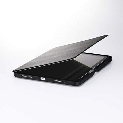 iPad A16 第10世代 フラップケース 360度回転 2アングル スリープ対応 フラップ着脱対応 ブラック エレコム TB-A25RMG360BK