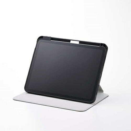 iPad A16 第10世代 フラップケース 360度回転 2アングル スリープ対応 フラップ着脱対応 ブラック エレコム TB-A25RMG360BK