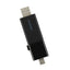 USBメモリ スライド式 32GB 5Gbps Type-C USB-A ブラック エレコム MF-WSAU3032GBK