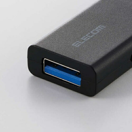 USBメモリ スライド式 32GB 5Gbps Type-C USB-A ブラック エレコム MF-WSAU3032GBK