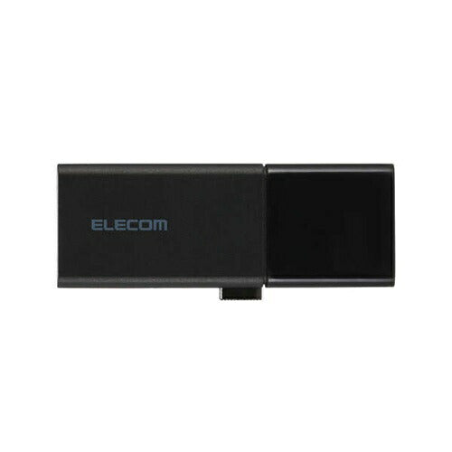 USBメモリ スライド式 32GB 5Gbps Type-C USB-A ブラック エレコム MF-WSAU3032GBK