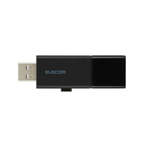 USBメモリ スライド式 32GB 5Gbps Type-C USB-A ブラック エレコム MF-WSAU3032GBK