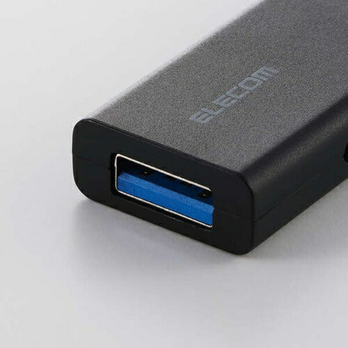 USBメモリ スライド式 128GB 5Gbps Type-C USB-A ブラック エレコム MF-WSAU3128GBK