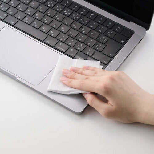 汚れ落としお徳用ウェットクリーニングティッシュ 大判厚手 20枚 エレコム WC-AL20LH