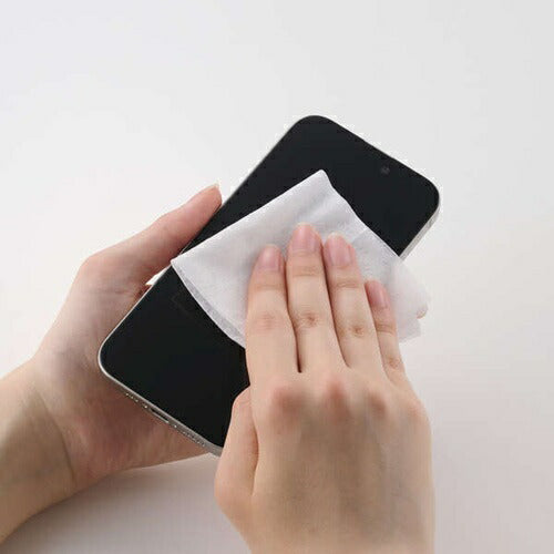 スマートフォン・タブレット用ウェットクリーニングティッシュ 15枚入 エレコム WC-ST15H