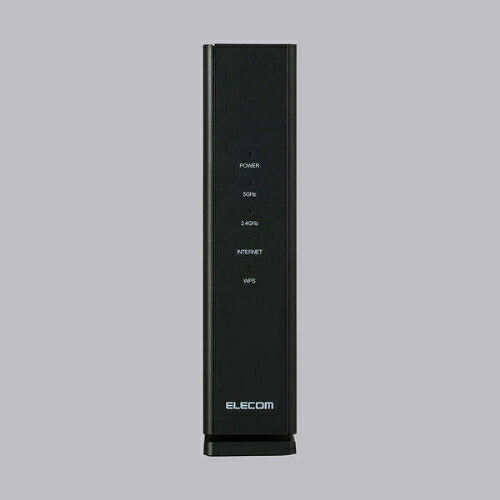 ELECOM エレコム 無線LANルーター Wi-Fi 6 WRC-X3000GS4-B ブラック