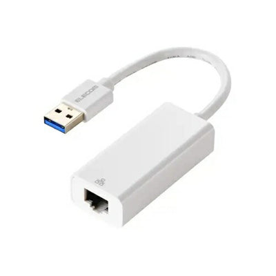 有線LANアダプター 1Gbps USB-A ホワイト エレコム EDC-GUA3V3-W