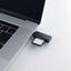 エレコム メモリーカードリーダー USB Type-C接続 直挿し UHS-I SD/microSD対応 ブラック MR3C-D20BK 高速データ転送 スティックタイプ コンパクト 在宅勤務 持ち運び便利