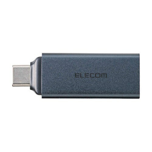 エレコム メモリーカードリーダー USB Type-C接続 直挿し UHS-I SD/microSD対応 ブラック MR3C-D20BK 高速データ転送 スティックタイプ コンパクト 在宅勤務 持ち運び便利