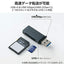 エレコム メモリーカードリーダー USB-A接続 直挿し UHS-I SD/microSD対応 ブラック MR3-D20BK 外付け スティック型 軽量 持ち運び PC周辺機器 ELECOM