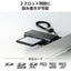 エレコム メモリーカードリーダー USB-A接続 直挿し UHS-I SD/microSD対応 ブラック MR3-D20BK 外付け スティック型 軽量 持ち運び PC周辺機器 ELECOM