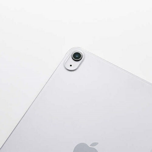 11インチiPad Air M3/M2 フラップケース 薄型軽量 背面クリア 2アングル ブラック エレコム TB-A25MWVBK