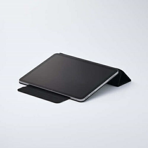 iPad Air 11インチ フラップケース M3/M2 超薄型 マグネット着脱 スリープ対応 ブラック エレコム TB-A25MWVPF2BK