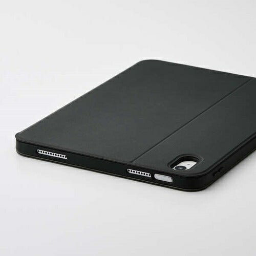 iPad A16 第10世代 フラップケース 衝撃吸収 Pencil収納 スリープ対応 ブラック エレコム TB-A25RSABK