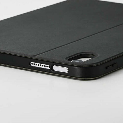 iPad A16 第10世代 フラップケース 衝撃吸収 Pencil収納 スリープ対応 ブラック エレコム TB-A25RSABK
