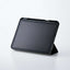 iPad A16 第10世代 フラップケース 衝撃吸収 Pencil収納 スリープ対応 ブラック エレコム TB-A25RSABK