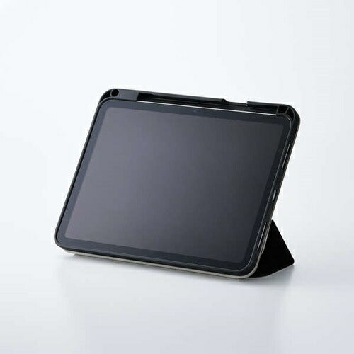 iPad A16 第10世代 フラップケース 衝撃吸収 Pencil収納 スリープ対応 ブラック エレコム TB-A25RSABK