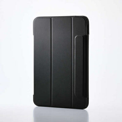 iPad A16 第10世代 フラップケース 薄型軽量 カラーエッジ 背面クリア ブラック エレコム TB-A25RWVFCBK
