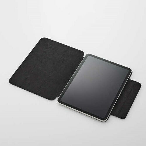 iPad A16 第10世代 フラップケース 超薄型 マグネット着脱 スリープ対応 ブラック エレコム TB-A25RWVPF2BK