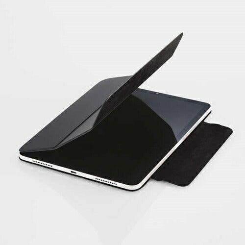 iPad A16 第10世代 フラップケース 超薄型 マグネット着脱 スリープ対応 ブラック エレコム TB-A25RWVPF2BK