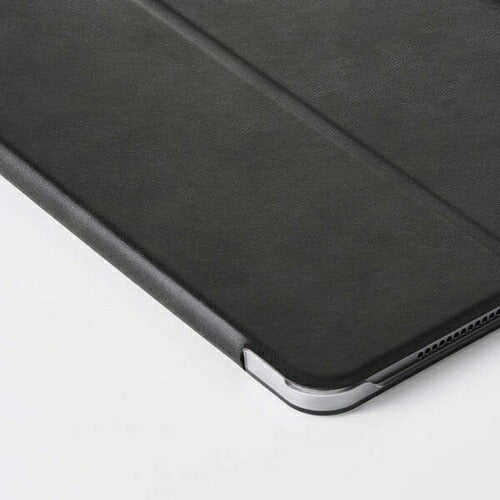 iPad Air 13インチ フラップケース M3/M2 薄型軽量 背面クリア 2アングル ブラック エレコム TB-A25XWVBK