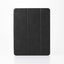 iPad Air 13インチ フラップケース M3/M2 薄型軽量 背面クリア 2アングル ブラック エレコム TB-A25XWVBK