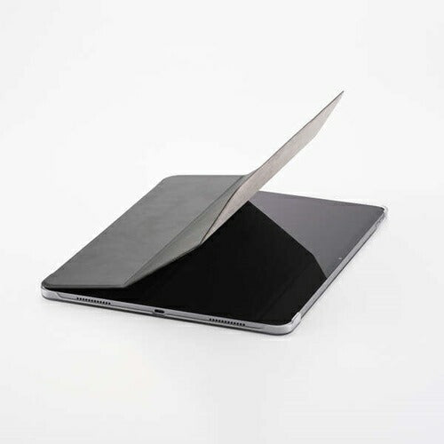 iPad Air 13インチ フラップケース M3/M2 薄型軽量 背面クリア 2アングル ブラック エレコム TB-A25XWVBK