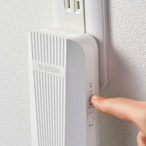 ELECOM エレコム 無線LAN中継器 Wi-Fi 6 WTC-X3000GC-W ホワイト