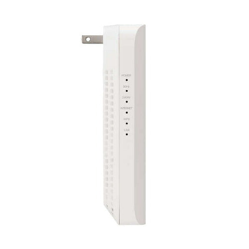 ELECOM エレコム 無線LAN中継器 Wi-Fi 6 WTC-X3000GC-W ホワイト