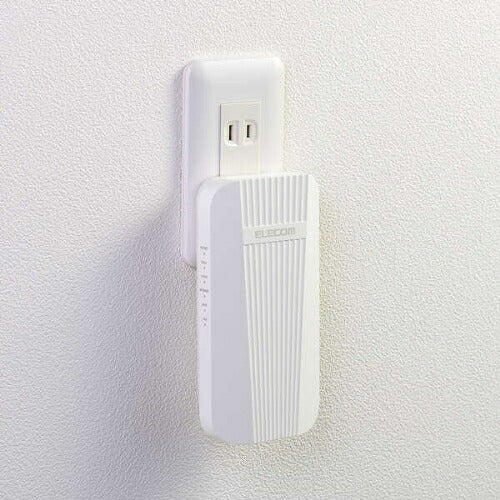 ELECOM エレコム 無線LAN中継器 Wi-Fi 6 WTC-X3000GC-W ホワイト