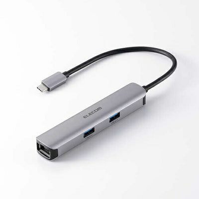 ELECOM エレコム USB Type-C ドッキングステーション DST-052BPSV シルバー