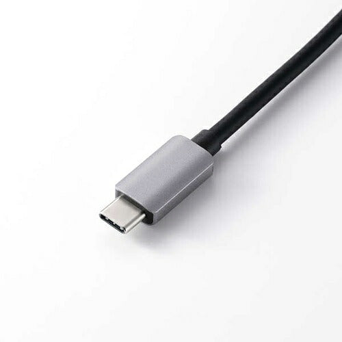 ELECOM エレコム USB Type-C ドッキングステーション DST-052BPSV シルバー