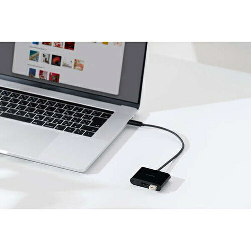 ELECOM エレコム USB Type-C ドッキングステーション DST-030BPBK ブラック